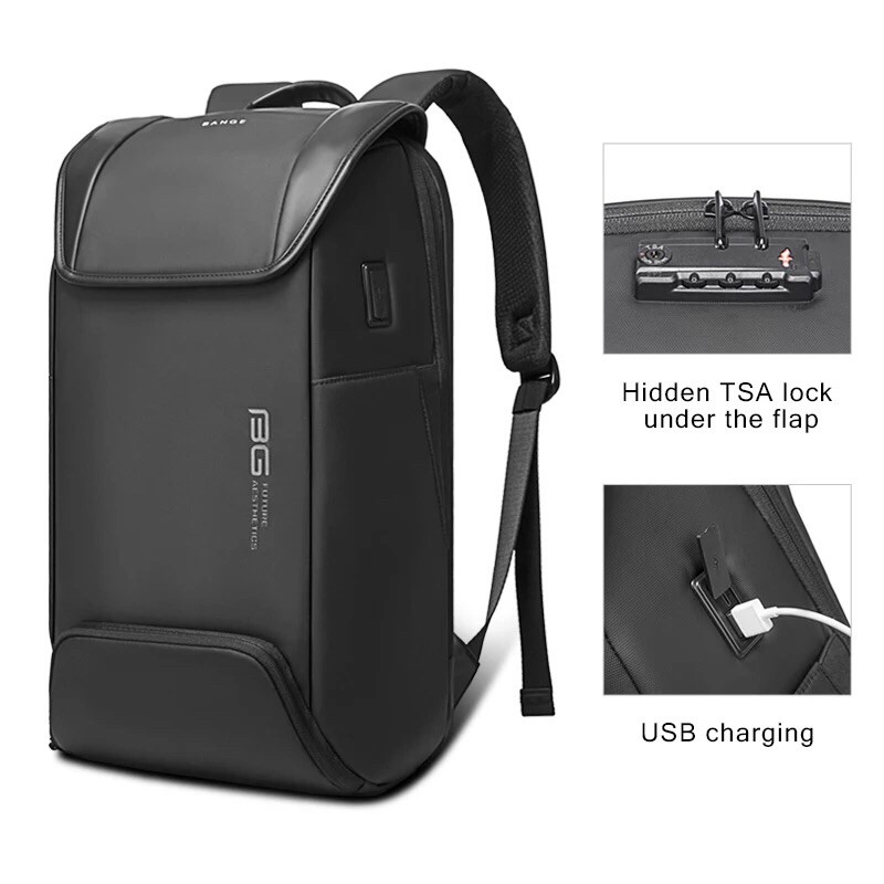 Bange Bg-7276 Anti theft Waterproof Laptop Backpack 15.6 Inch Daily ...