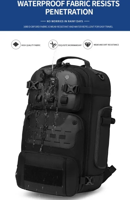 OZUKO 9590 Multifunctional Waterproof Anti-Theft Travel backpack - Image 5