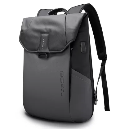 Bange 2575 Anti-Theft 15.6" Laptop Business Backpack (Gray) - Image 3