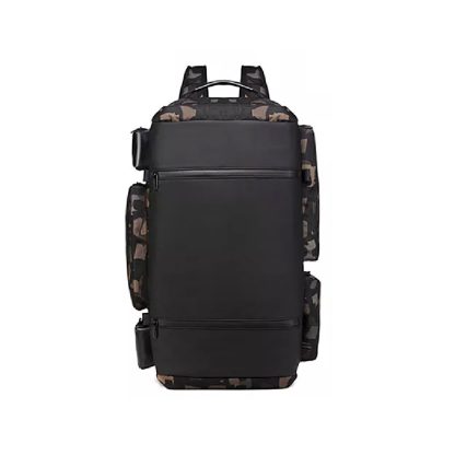 Ozuko 9326 Multifunctional Large Capacity Waterproof Travel Backpack Camo - Image 3